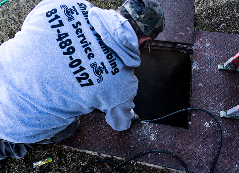 sewage hydro jetting services at Shane's Plumbing